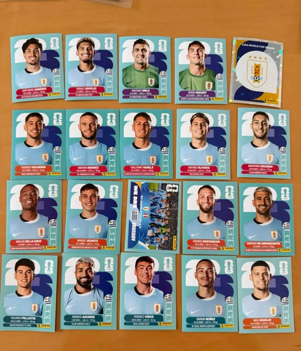 Panini sticker uruguay 2026 - panini,
