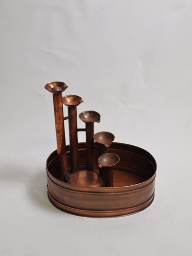 Vintage kupfer zimmerbrunnen - vintage,