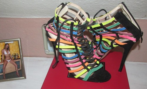 High heels gladiator style - heels,