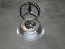 Mercedes-Benz Stern auf Acryl-Sockel, Briefbeschwerer, Fan-Artikel,
