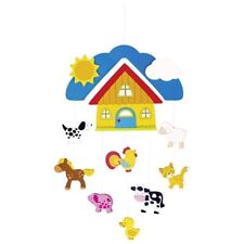 Mobile Holz Farmtiere 35 x 23