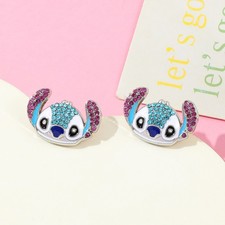 Lilo & Stitch Ohrringe Silber