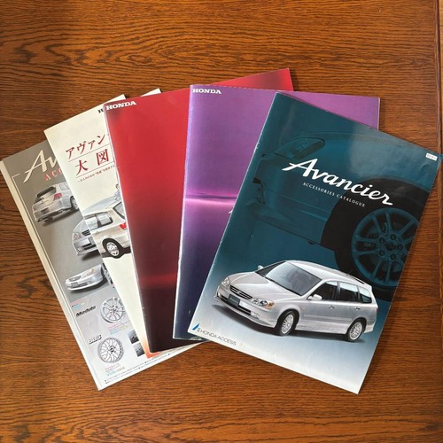 Catalog honda avancier book - catalog,