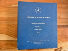 Mercedes-Benz Werkstatt-Handbuch PKW-Typen ab 08/1959 Band 3, original