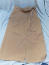 Rock lang, braun, enger Schnitt