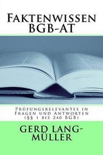Faktenwissen BGB-AT