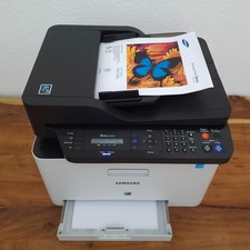 Samsung Xpress C480FW Laser Multifunktion 4-in-1 Farben Drucker inkl.Volle Toner
