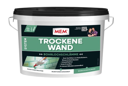 Mem bohrloch schlämme 5kg - schlämme, 2,5kg