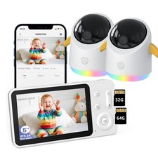 Babyphone mit 2 Kamera und App