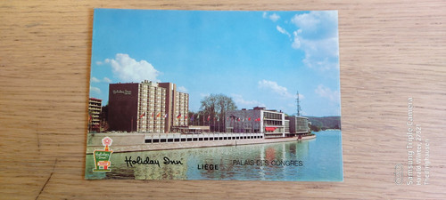 Postkarte holiday inn liege - inn,