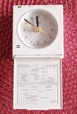 Braun Reflex  Control  Wecker Reisewecker Weiss Funktionsfähig