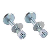 2X Eccentric Bolt Washer Nut