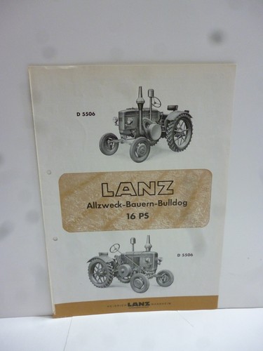Lanz allzweck bauern bulldog - lanz,