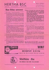 Fussball-Programmheft   66/67