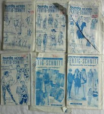 Schnittmuster Fertig-Schnitte Schnittbögen: Auswahl: burda 1990-1994!