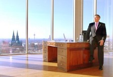 Viktorianischer Partner-Desk Partner-Schreibtisch