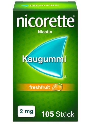 Nicorette freshfruit 2mg - 2mg, 105