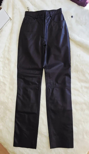 Neu schwarze lederhose - schwarze, –