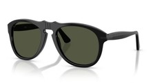 Persol PO 649NE Black Arrow - 54 95/31 - Sonnenbrille - Schwarz/Grün