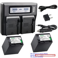 Kastar Battery Dual LCD Fast