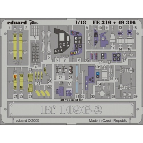 Mw22 eduard fe316 - eduard,