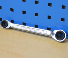 Würth Zebra Doppelring-Ratschenschlüssel 4 in 1 Werkzeug 10x19 und 13x17 mm