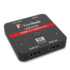 HDMI 2.1 Switch 8K 60Hz o. 4K 120Hz automatische Umschaltung 2 in 1 out