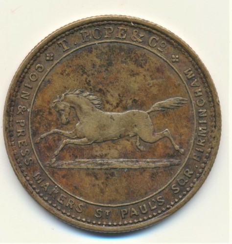 British token 1900 - 1900, theater