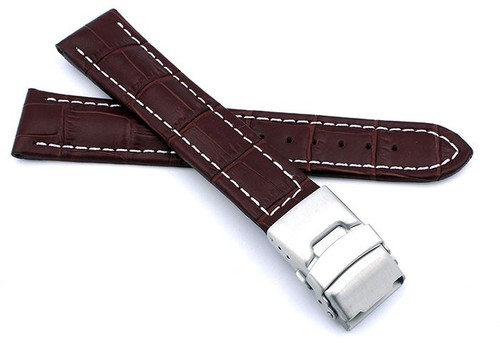 20mm genuine leder kroko - 20mm,