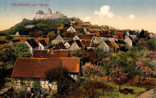 AK OTZBERG /Odenwald Veste, Stempel LENGFELD 1912