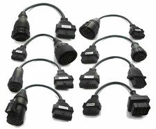 New 8x Set OBD2 Truck Cables