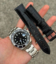 OYSTEIKO “Submariner Noir” – NH35 Automatic | Saphirglas | 40mm inkl. Lederband