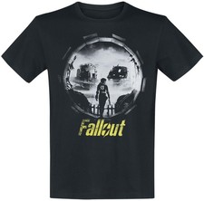 Fallout T-Shirt Herren Vault 33 - Into The Wasteland schwarz Fan-Merch, Gaming