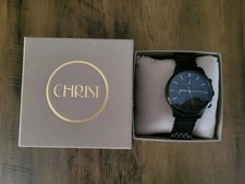 FAVS Schwarze Armbanduhr