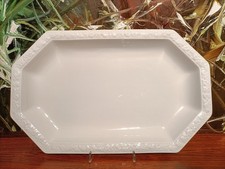 ROSENTHAL Classic Rose Germany MARIA Weiß - edle Servierplatte 39cm x  23,5cm