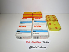 Agfa & Kodak Super 8 Filmkasetten Moviechrome 40 / Kodachrome 40, abgelaufen, 8x
