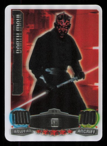 Darth maul force attax star - darth,