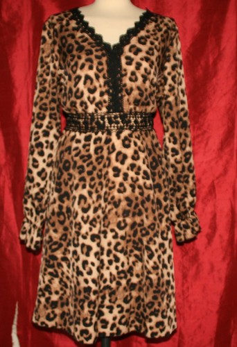 Damen langarm satin kleid - langarm,