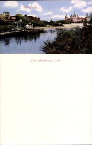 Aschaffenburg in - ak,