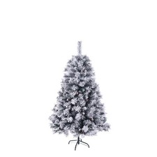 B-Ware SVITA Weihnachtsbaum Künstlich Schnee Zapfen Beeren Tannen-Baum 150 cm
