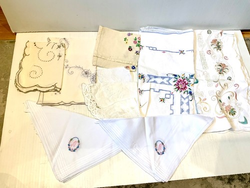 Posten vintage handbestickte - posten,