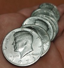 12 x 1/2 USA Half Dollar 1981