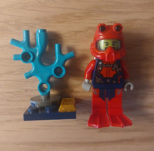 Lego city minifigur - city, scuba