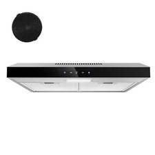 60cm Unterschrank-Dunstabzugshaube Touch Panel Abluft Umluft Dunstabzugshaube