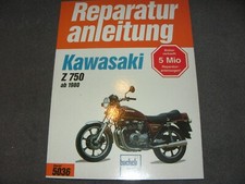 Reparaturanleitung Reparaturhandbuch Kawasaki Z 750 ab 1980 erstklassig