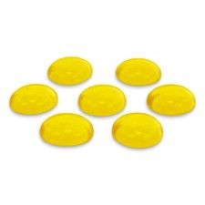 GLOREX Glas-Nuggets 200g GELB Glasnuggets Muggelsteine Glassteine