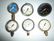 alte Messgeräte Manometer Druckmesser Wika VDO Steam Punk