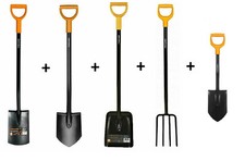 FISKARS SOLID SET 131413 + 131403 + 132403 + 1003458 + 131417 Gartenspaten Neu