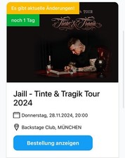 konzert tickets 2024 münchen