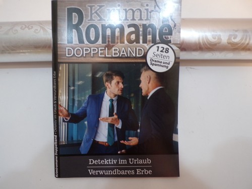 Krimi romanheft doppelband - -,